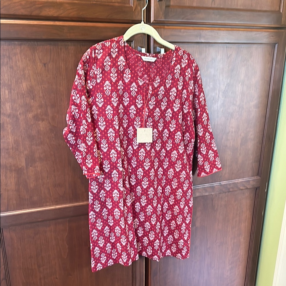 Seasons Brand medium length Kurta motif design and 100% cotton